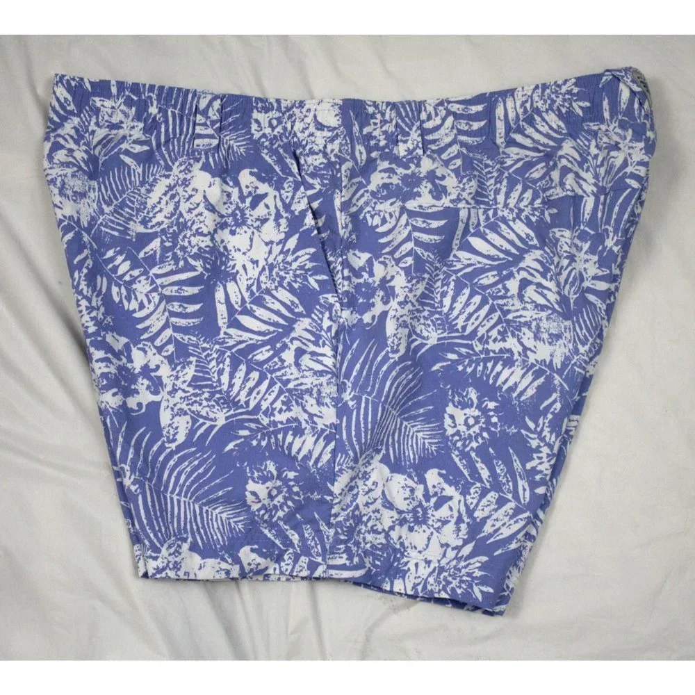 Columbia PFG Mens Belted Swim Trunks Shorts Size XL‎